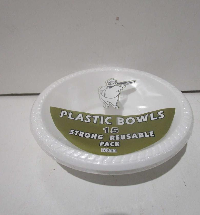 Bowls plastic set of 15 image