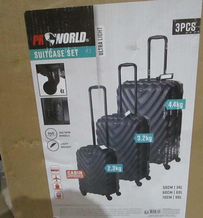 Suitcase set 3pcs 50x60x7 image