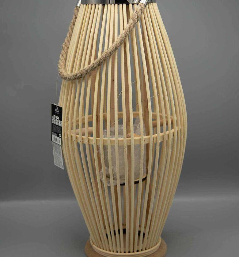 Lantern bamboo 24x48cm natural image