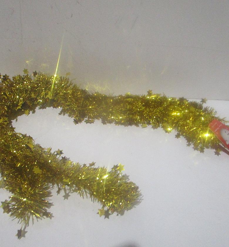 Glossy satr garland pet packing: image