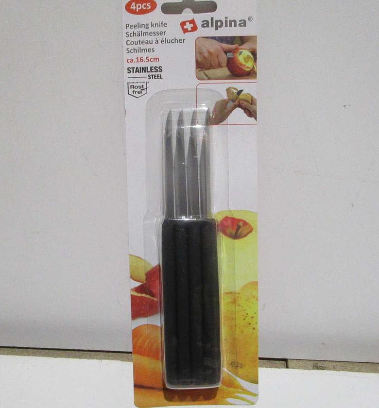 Paring knife 2ass 4pcs #ref:8.7112522685e+011# image