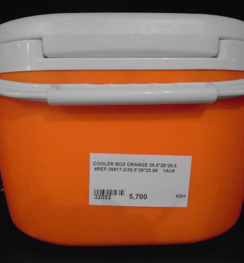 Cooler box orange 39.5*28*25.5 image