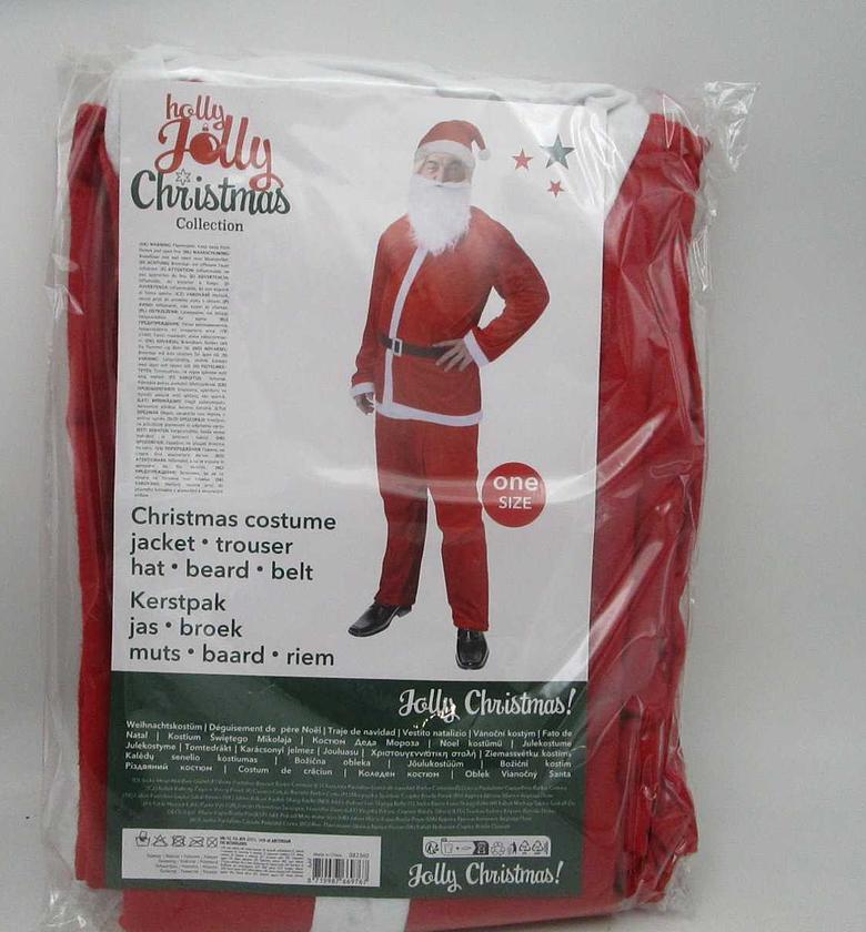 Christmas santa claus costume image