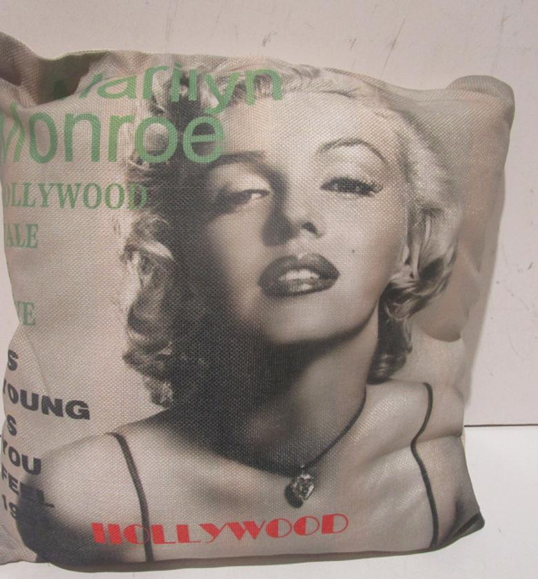 Cushion marilyn monroe 45x45 image