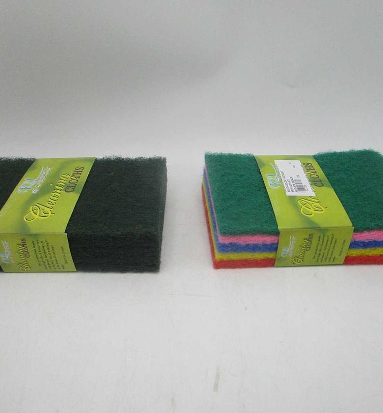 Scouring pad 50% green, 50% image