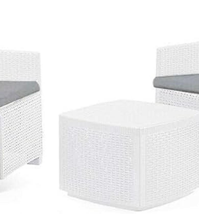 Sofa 1+-1+-table trinacria white image