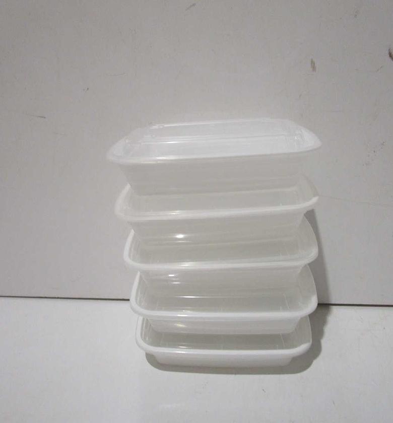 Container plastic food white image