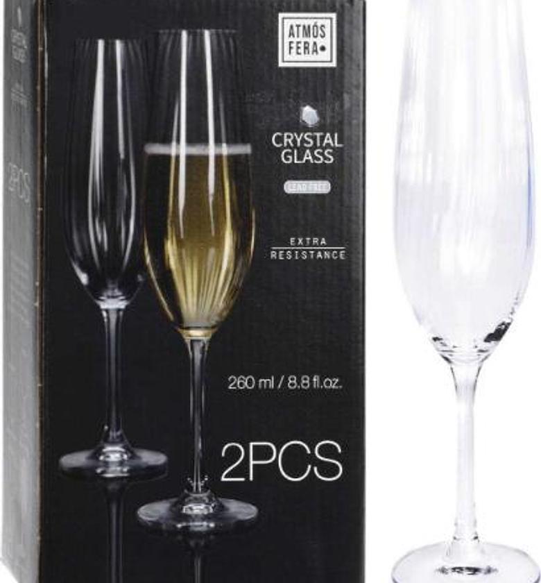 Champagne glass set of 2  image