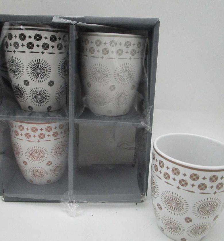 Mug coffret 4 tasses 25cl image