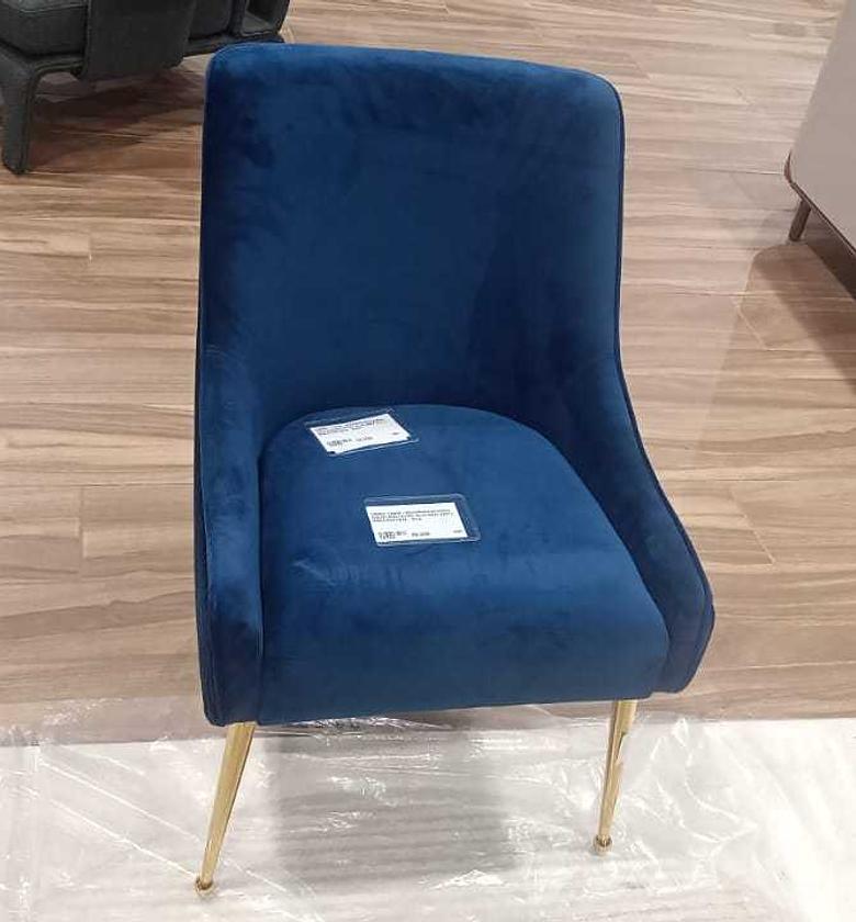 Fabric chair + kd stainless image