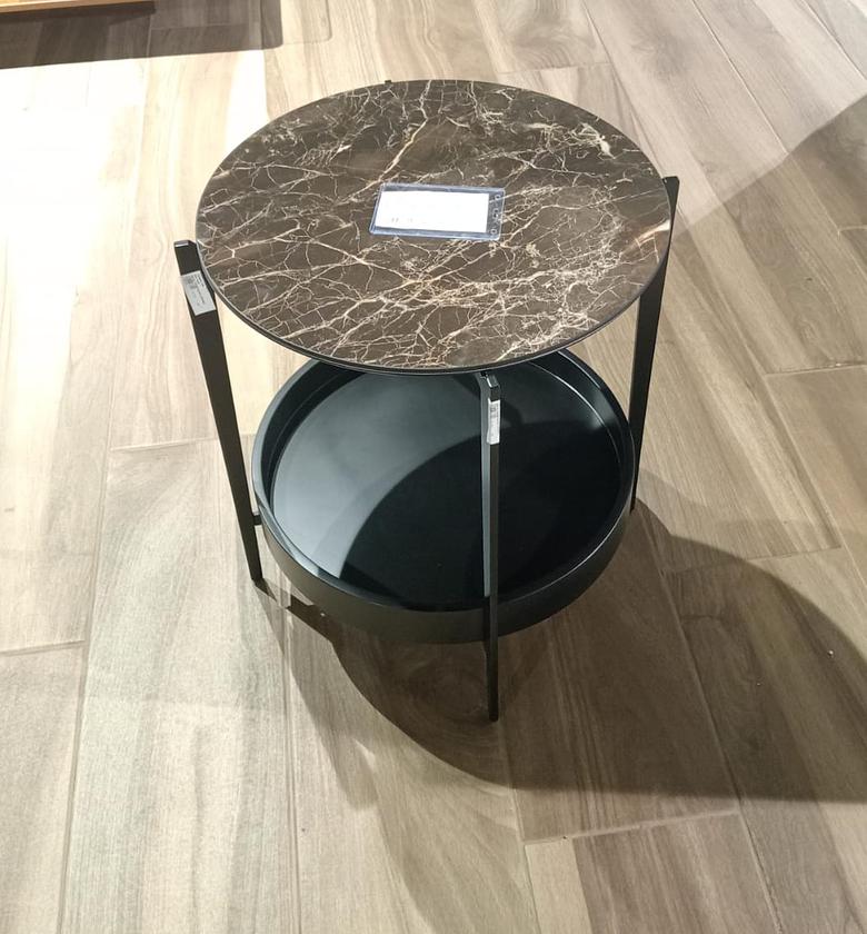 2-level side table ceramic image