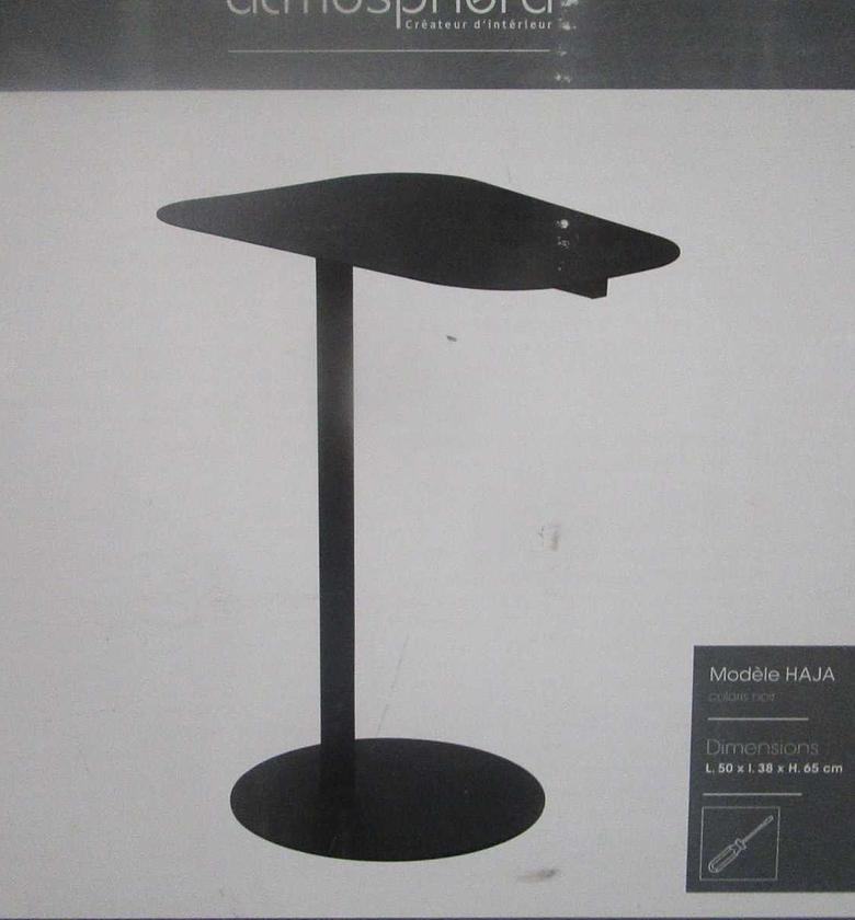 Haja blk met side table image