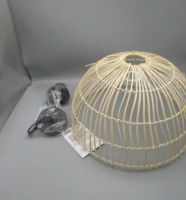 Lamp hanging rattan dia40 image