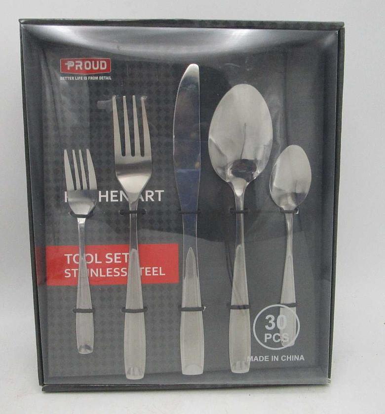 Stainless steel cutlery set image