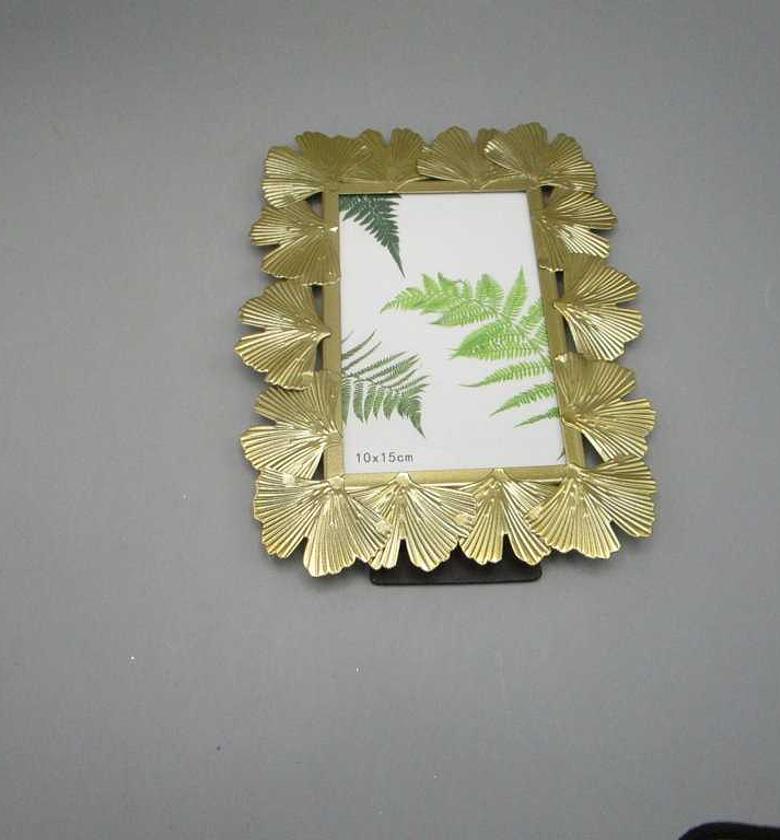 Photo frame metal gold  # image