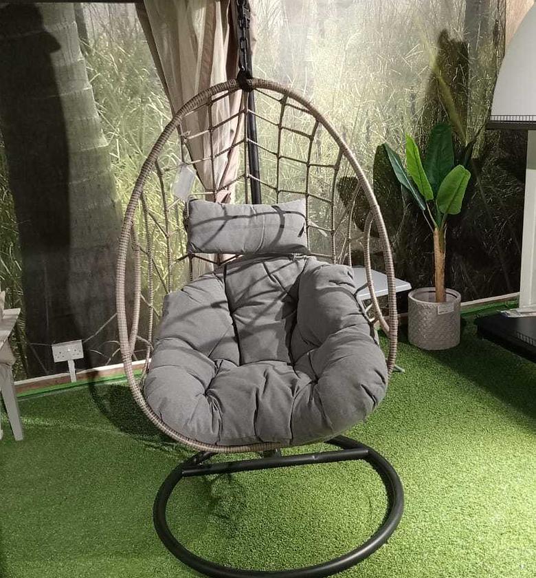 Swing chair steel outdoor image