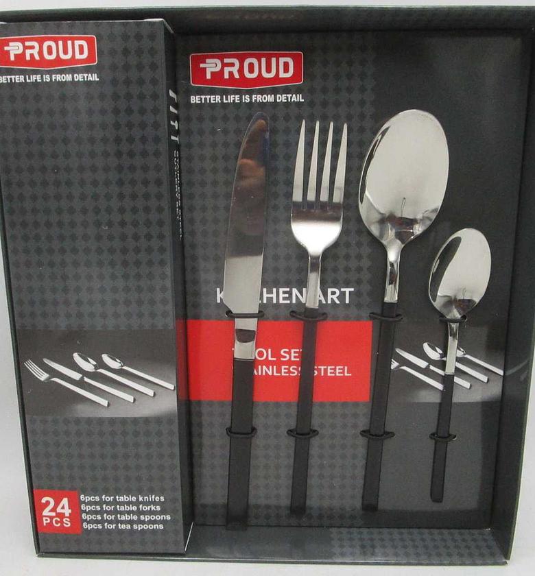 Stainless steel cutlery set image