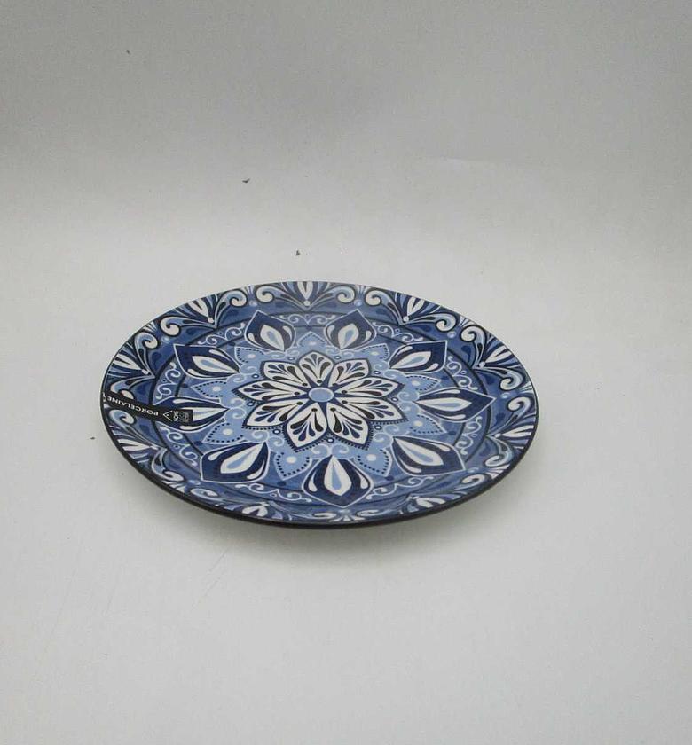 Plate jaipur bleue d19cm m12 image