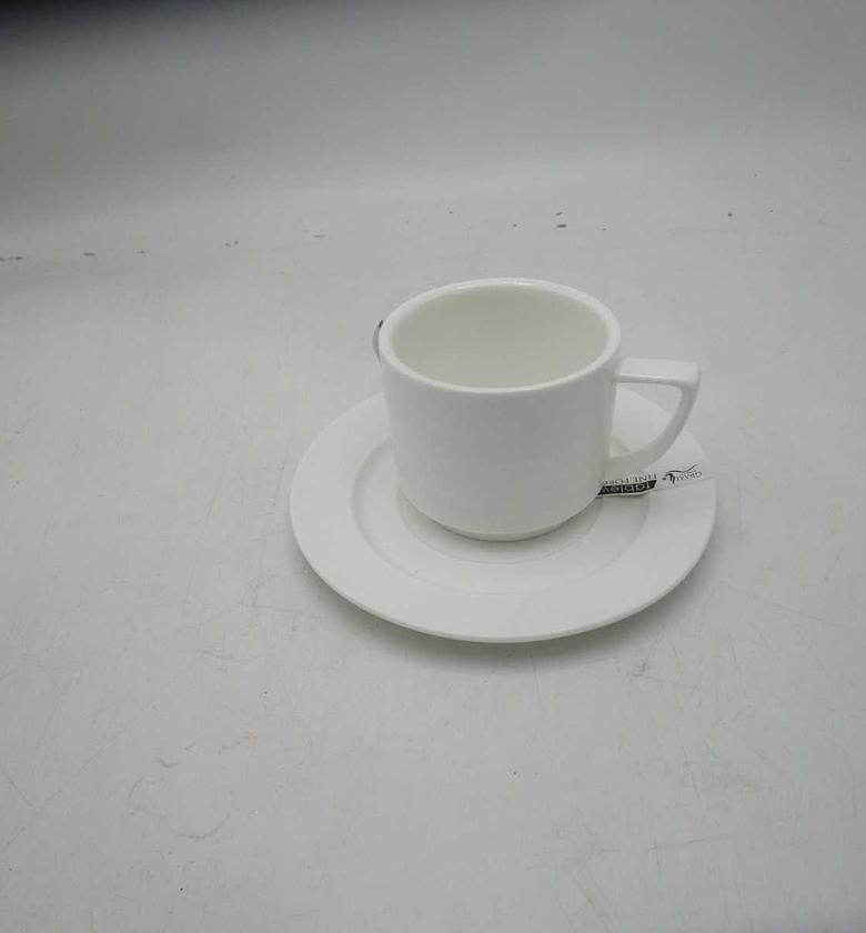 Tea cup 220ml with plate image