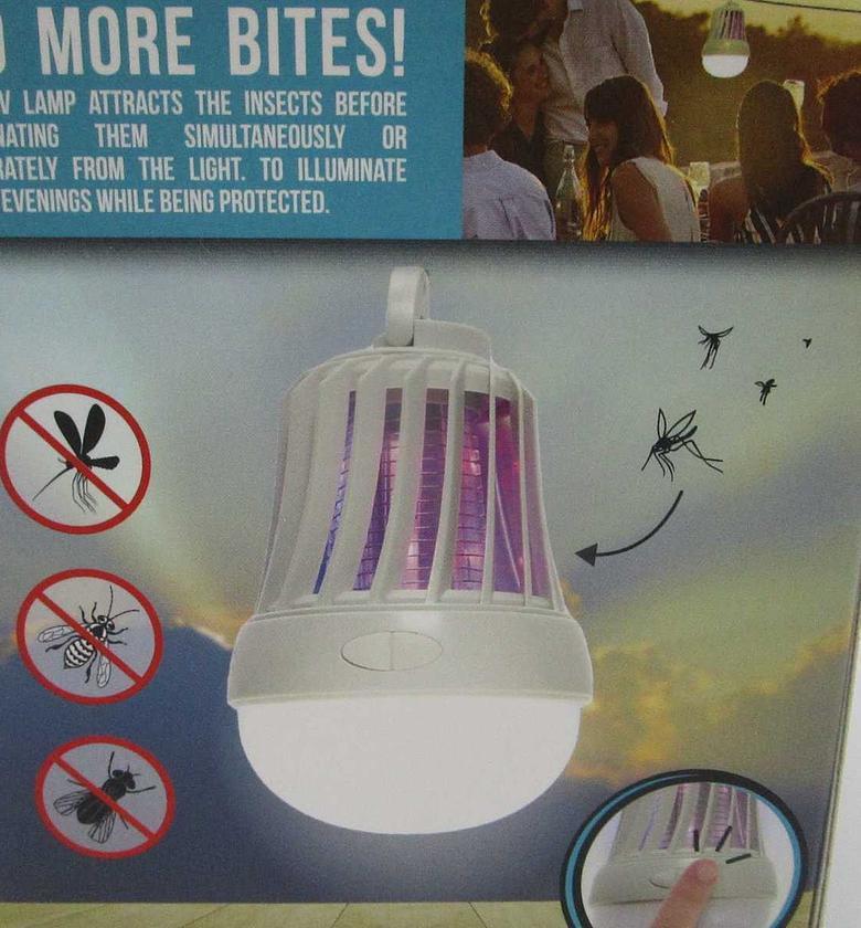 Lamp anti insectes a suspendre image