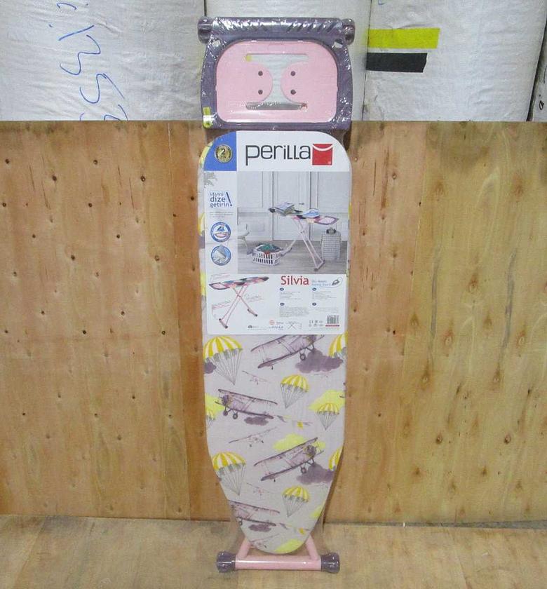 Ironing board with mat pink image