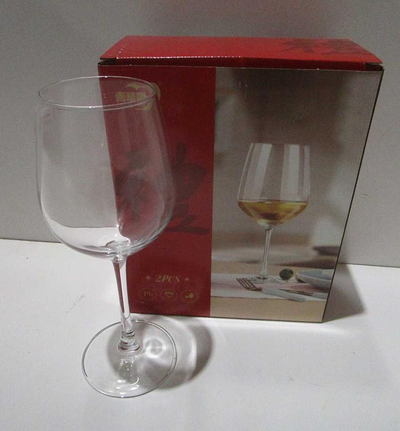 Wine cup glass , 2pc image