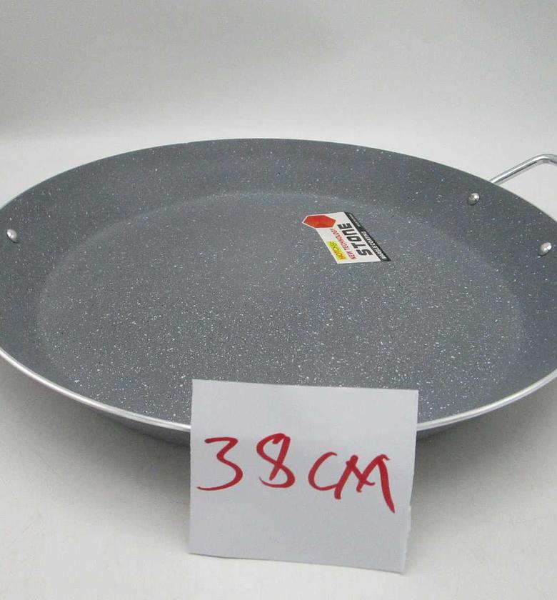 Paella pan grey clr effet image