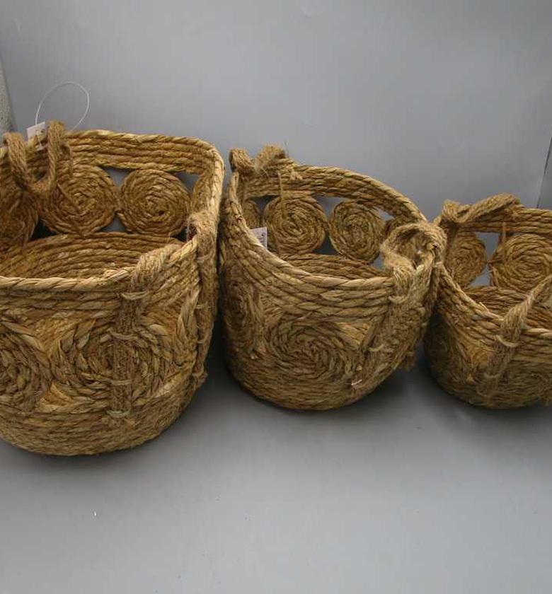 BASKET SET CATTAIL 3 SIZE image