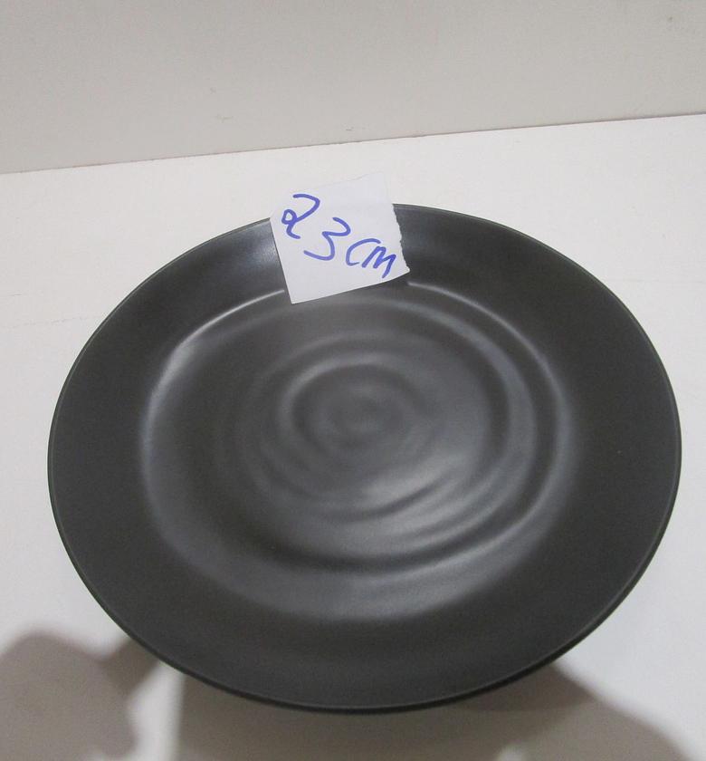 Round plate 100% melamine image