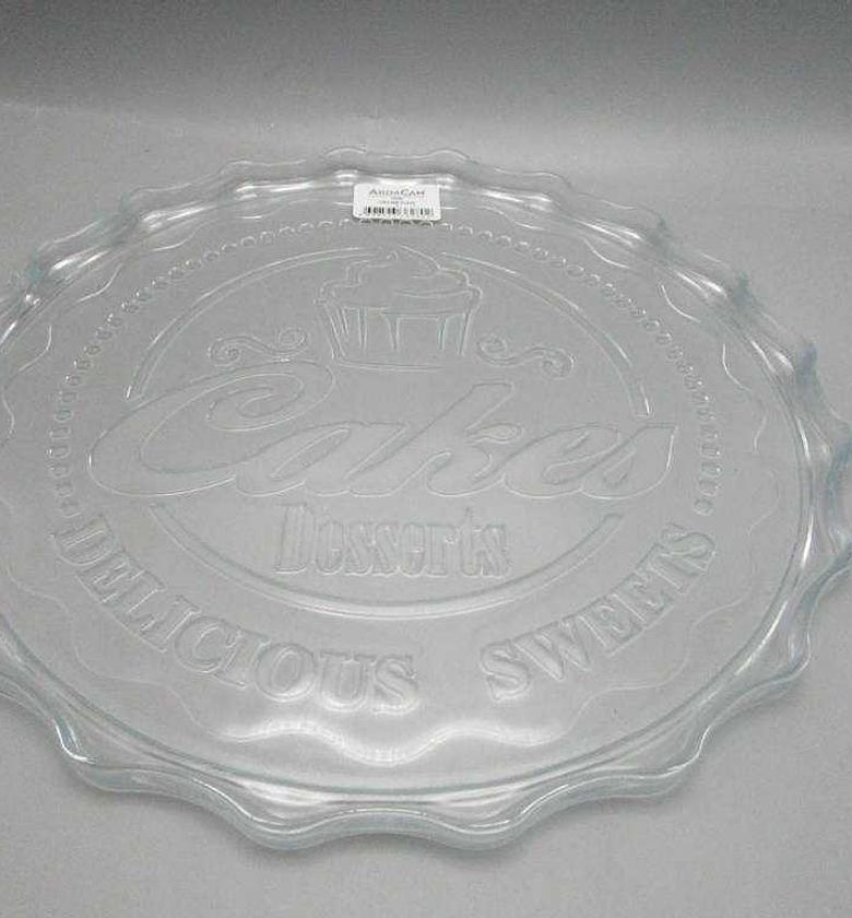 CAKE DISH TRANSPARENT 1 T image