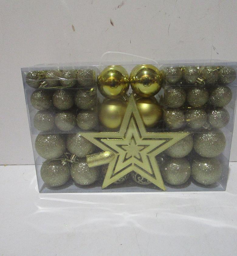 Xmas ball-101pcs set 6cm:16pcs image