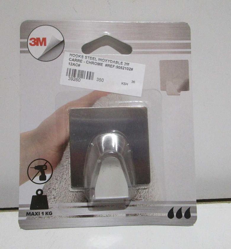 Hooks steel inoxydable 3m image